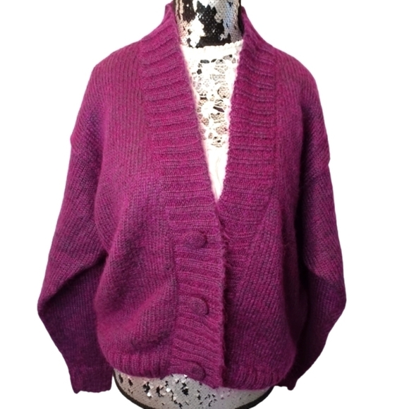 Smart Set Sweaters - Smart Set Mohair & Acrylic Vintage 80's Women's Sweater